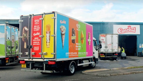 Consort Frozen Foods van and factory