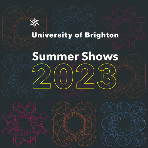 University of Brighton Summer Shows 2023 logo