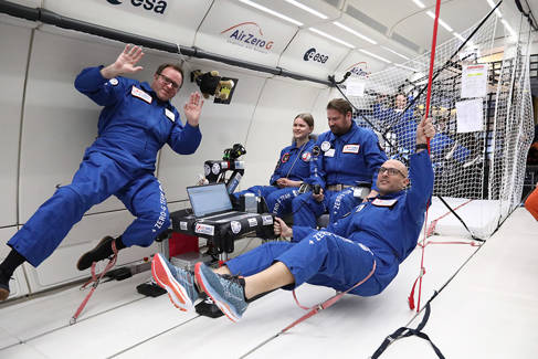 GELL-P team, photograph copyright Novespace