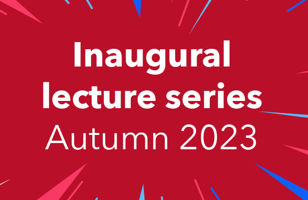 Inaugural lecture series Autumn 2023 logo