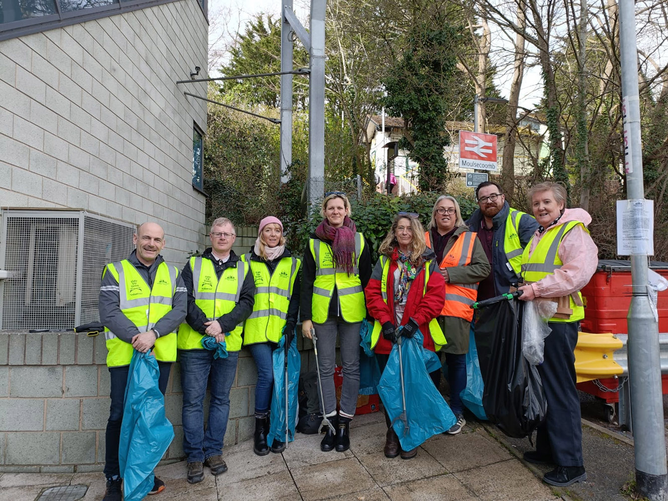 Moulsecoomb clean up team