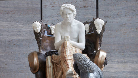 Klinger, Max. ‘Beethoven’ (Vienna, 1902) Leipzig, Museum of Fine Arts