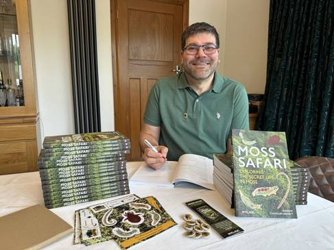Andy with the Books