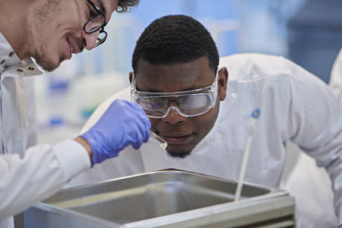 Bioscience students