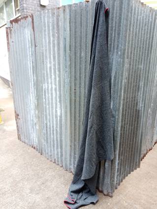 Corrogated Sheets part of pharmakon exchibition