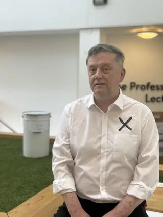 Markus Taylor at Exhibition