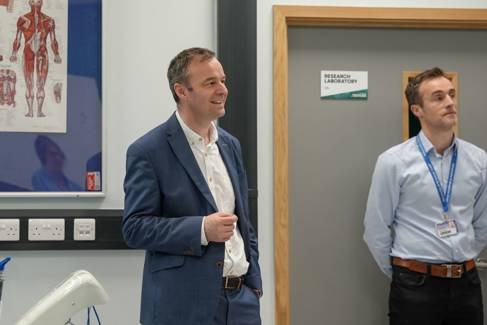 Paul Ramsbottom OBE and Dr Mark Hayes