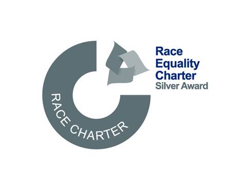 Race Equality Charter Silver Award logo