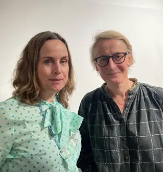 Sue Breakell and Harriet Atkinson