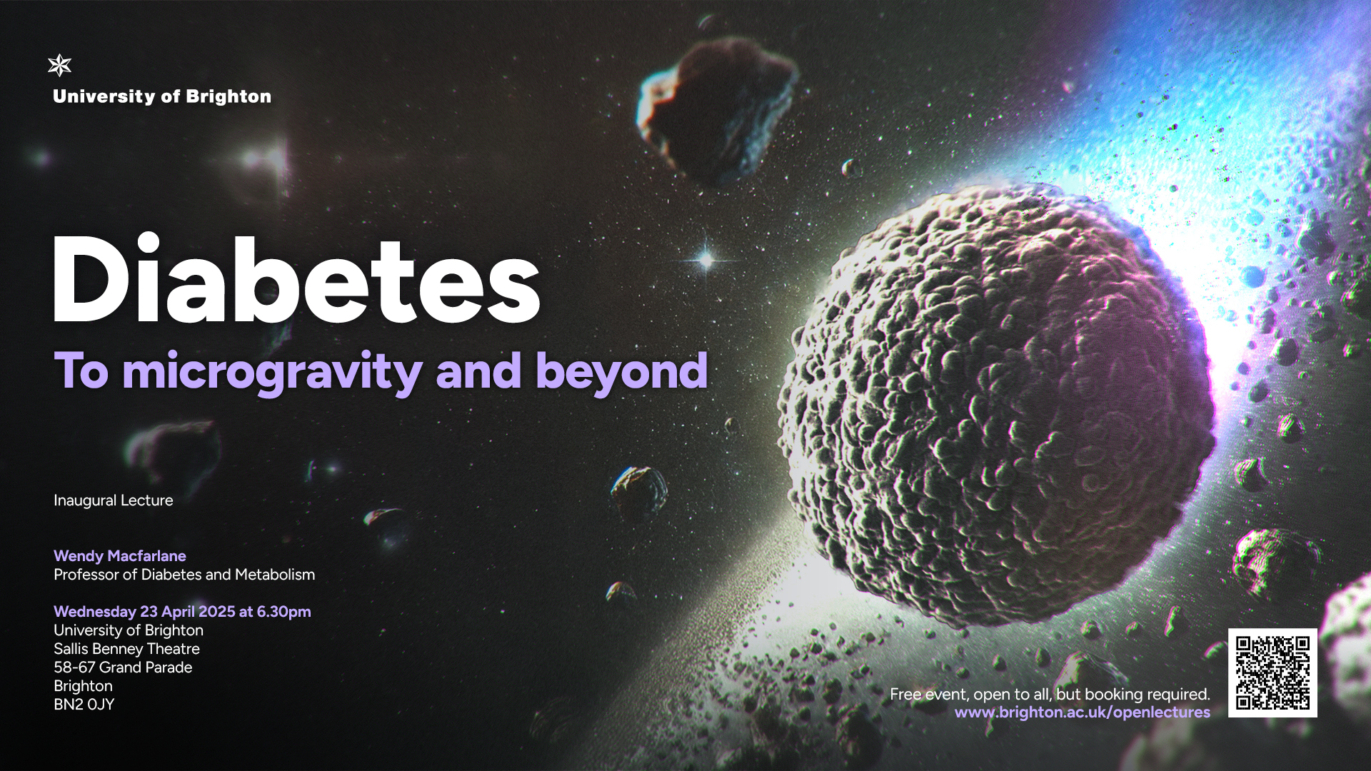 Wendy Macfarlane inaugural lecture graphic