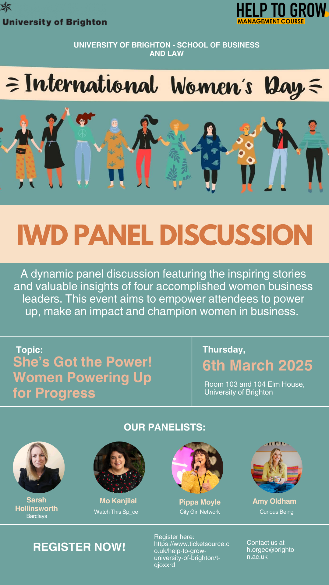IWD event graphic