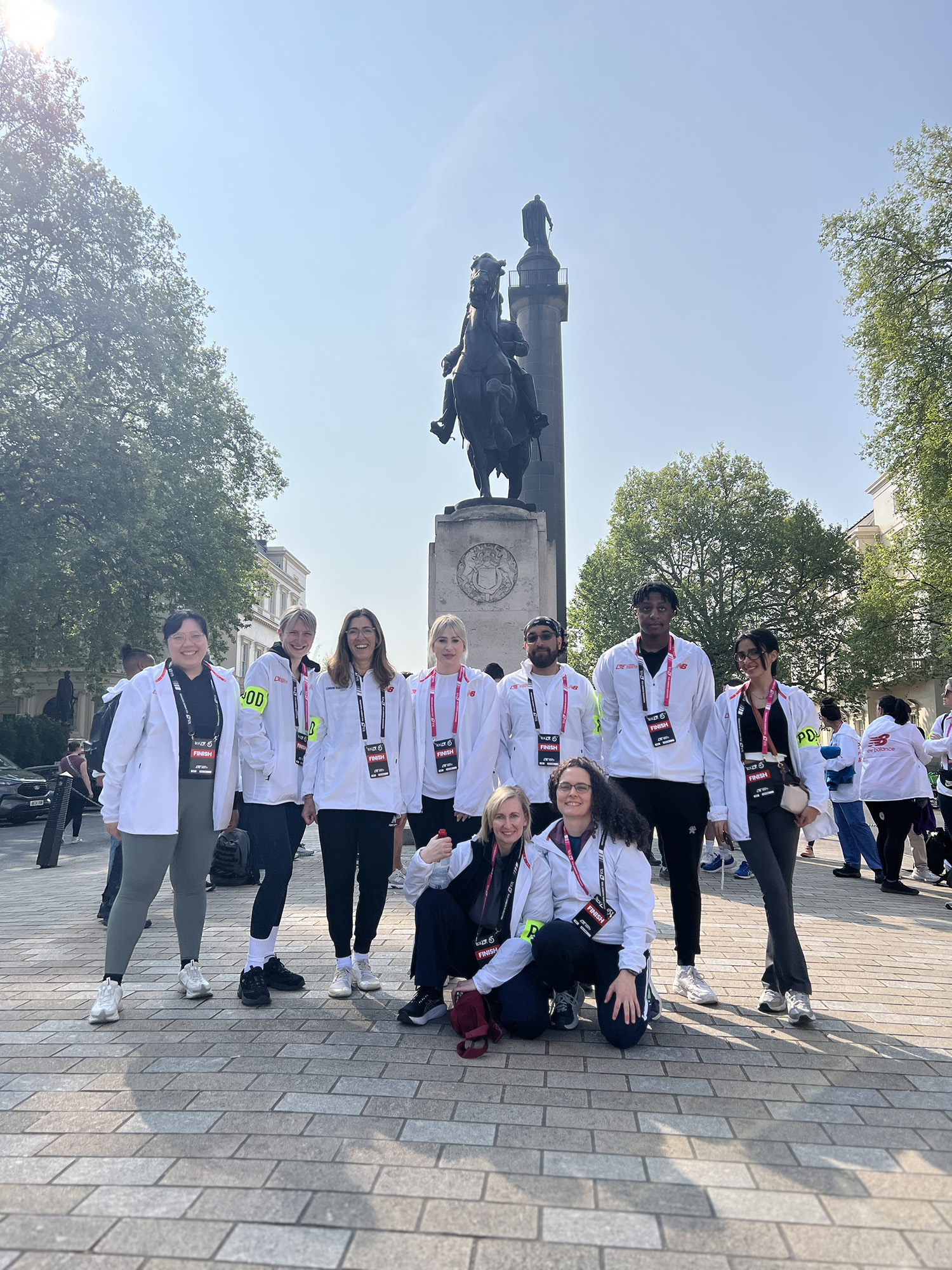 Podiatrists at the London Marathon
