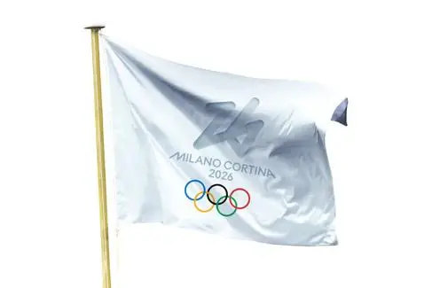 2026 Winter Olympics flag