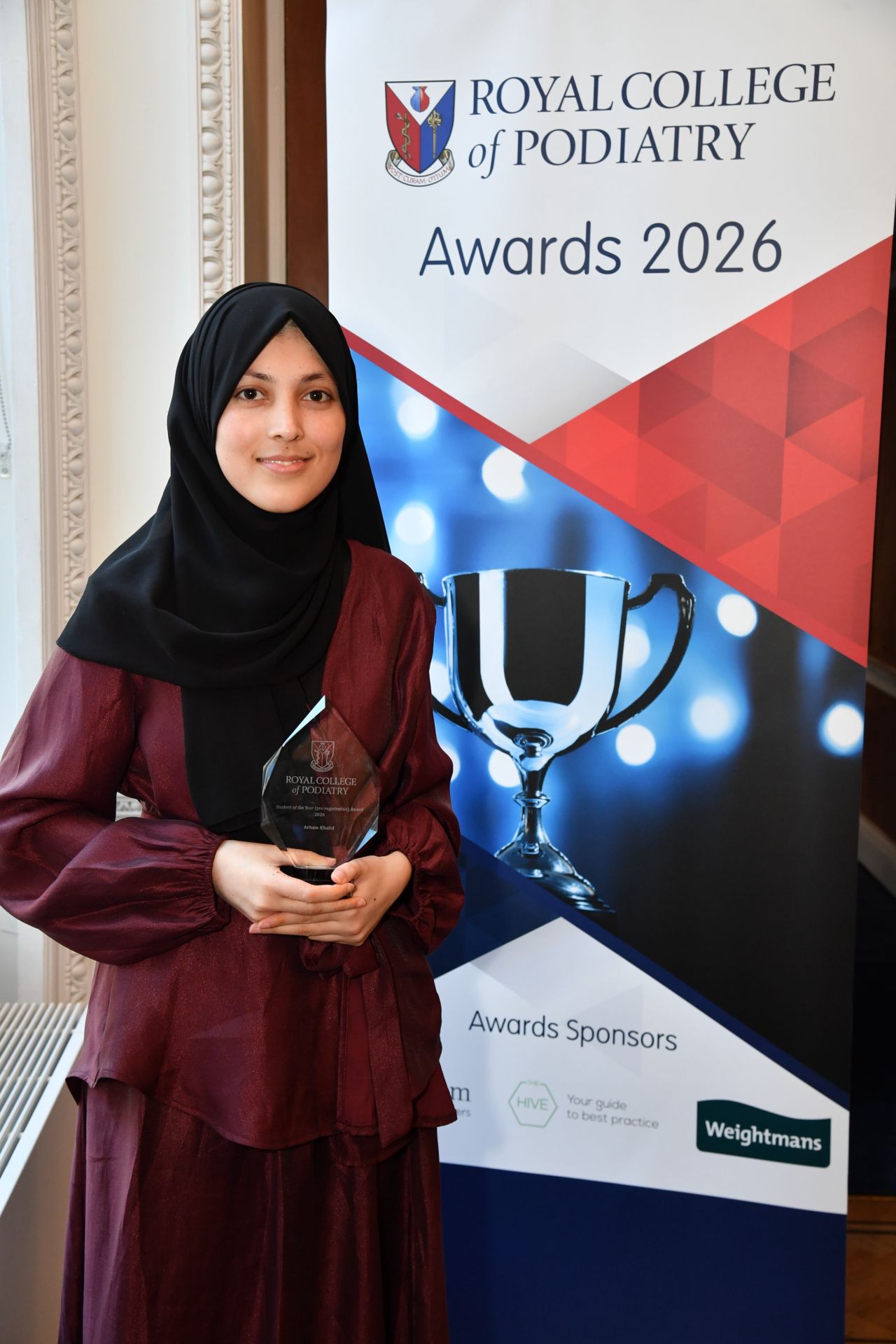 Arham with Award