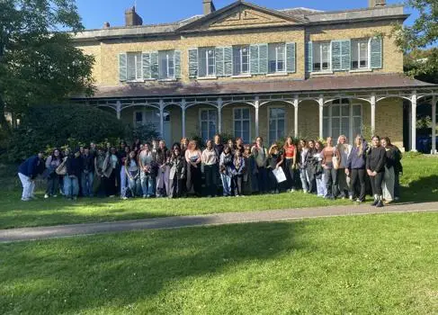 Brighton students at Moulsecoomb Place