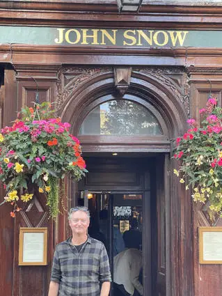 James Ebdon at John Snow Public House Soho copy
