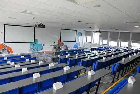 Refurbished lecture room in Cockcroft
