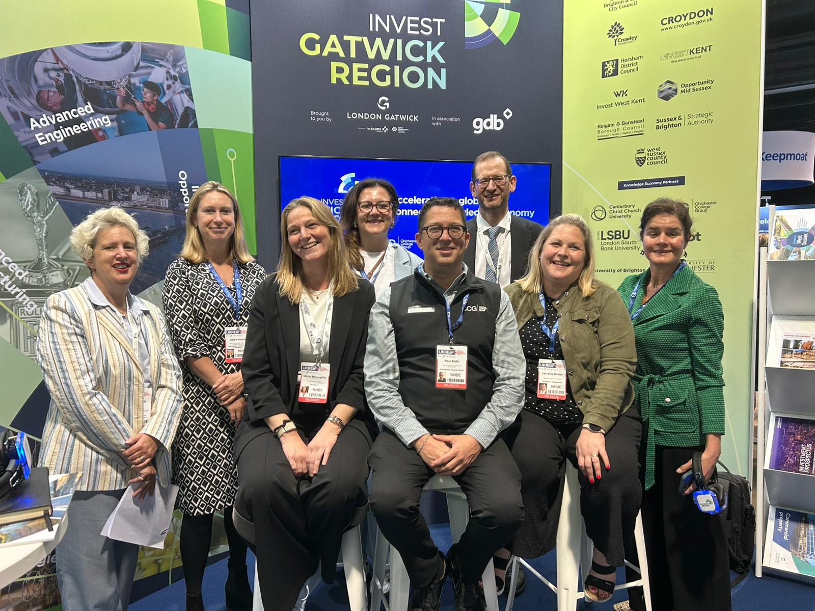 Representatives from the Gatwick Region