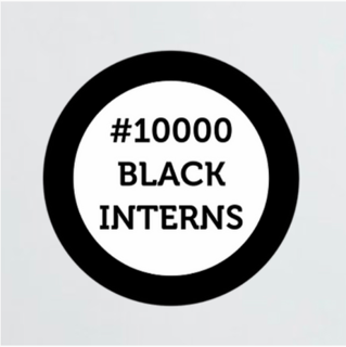 10000 Black Interns logo