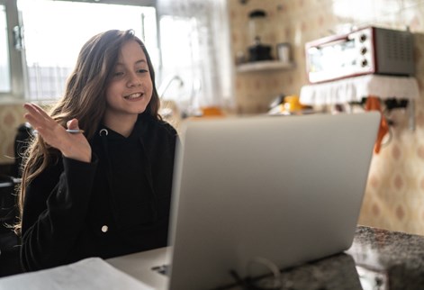 Pupil learning online