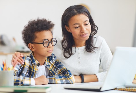 Pupil learning online