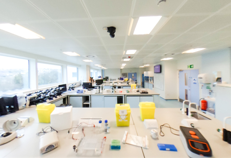 360 of biosciences lab