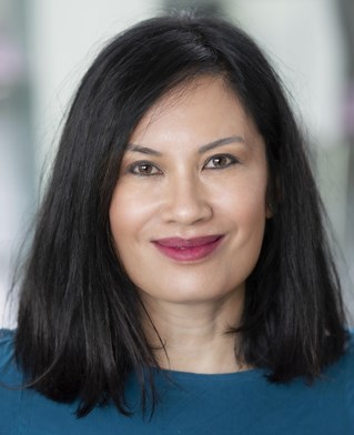 Head and shoulders portrait of Dr Nichola Khan