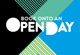 Book onto an open day (graphic)