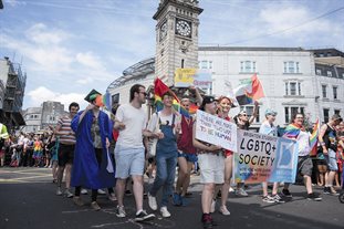 Brighton Pride parade